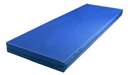 MATRAS BVU 90x200x17cm Waterdichte hoes met Rits Blauw